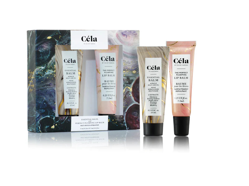 Céla Multi-Use Oil & Lip Balm Duo Kit