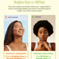 Three Ships Off Duty Sea Algae + Bio-Peptide Smoothing Biodegradable Eye Masks