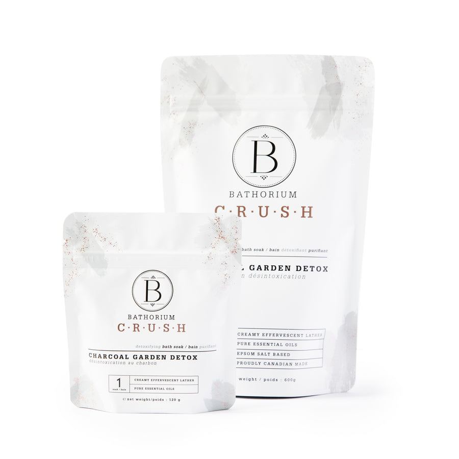 Bathorium Bath Crush- Charcoal Garden Detox