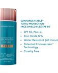 Colorescience Sunforgettable® Total Protection® Face Shield Flex SPF 50