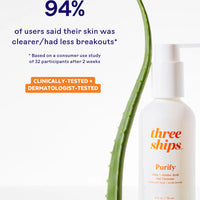 ThreeShips Purify Aloe + Amino Acid Gel Cleanser