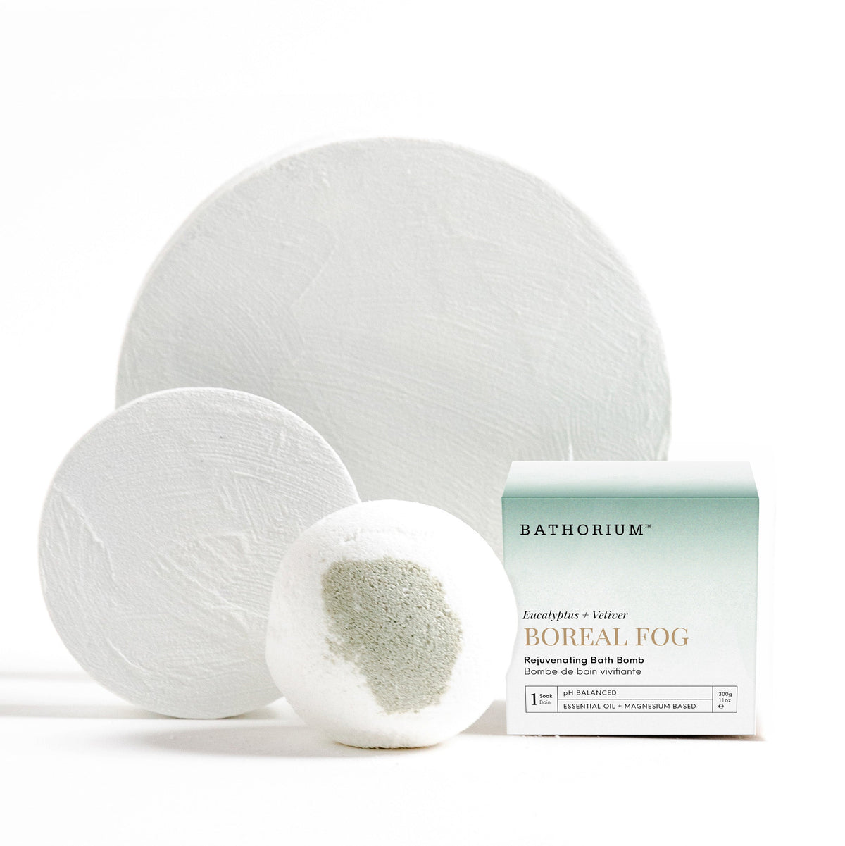 Bathorium Boreal Fog Bath Bomb