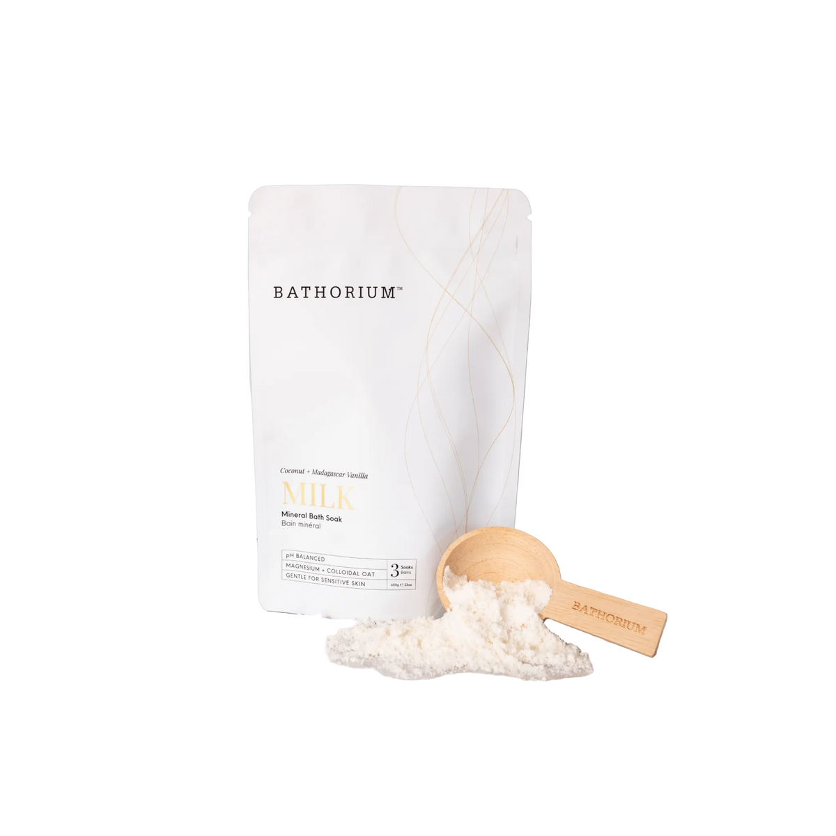 Bathorium MILK Coconut + Vanilla Mineral Bath Soak