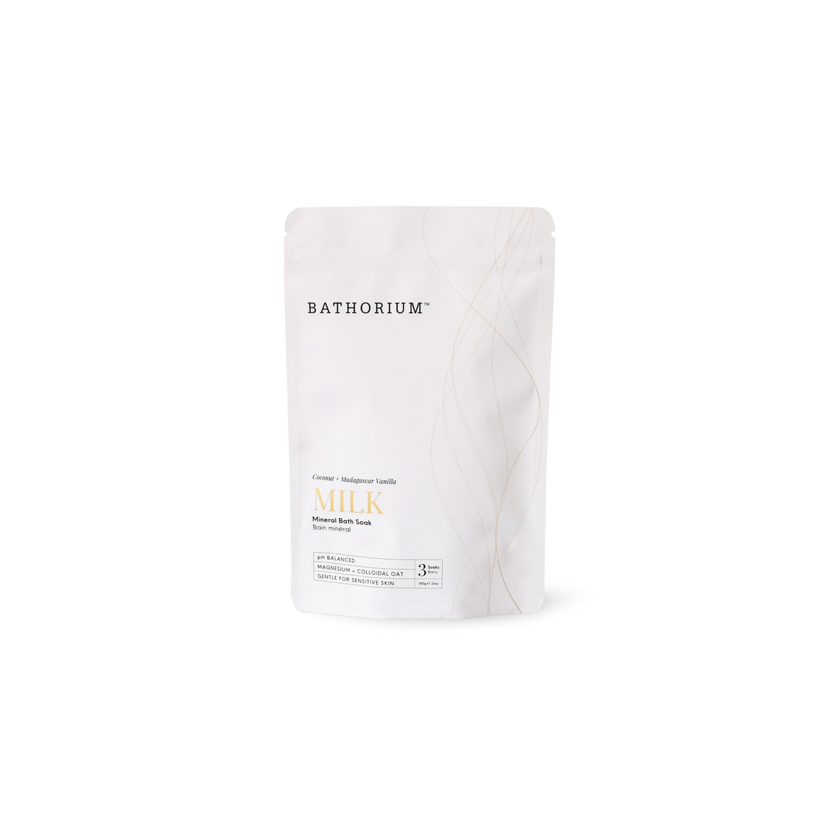 Bathorium MILK Coconut + Vanilla Mineral Bath Soak