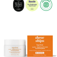 Three Ships Superfruit Lactic + Multifruit 8% AHA Exfoliating Mask