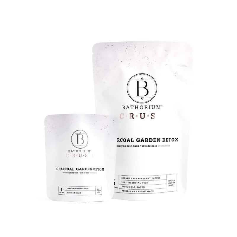 Bathorium Bath Crush- Charcoal Garden Detox