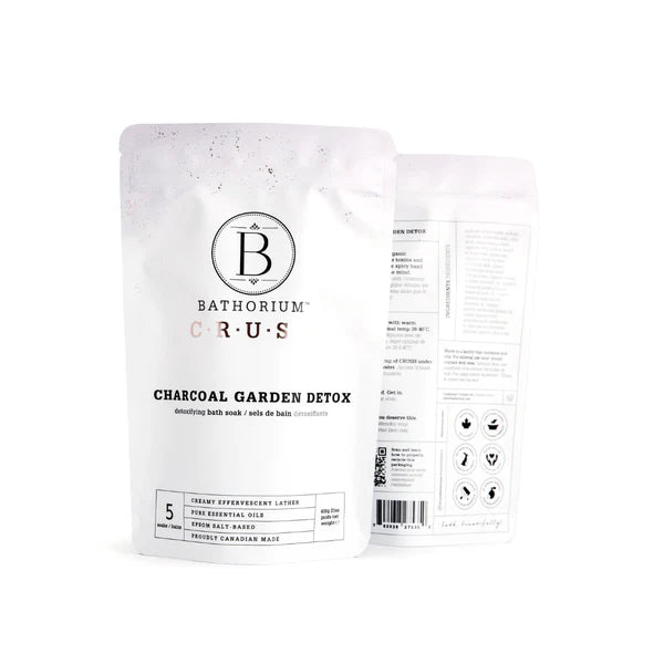 Bathorium Bath Crush- Charcoal Garden Detox