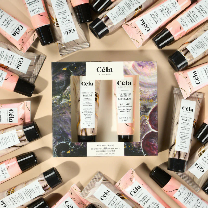 Céla Multi-Use Oil & Lip Balm Duo Kit