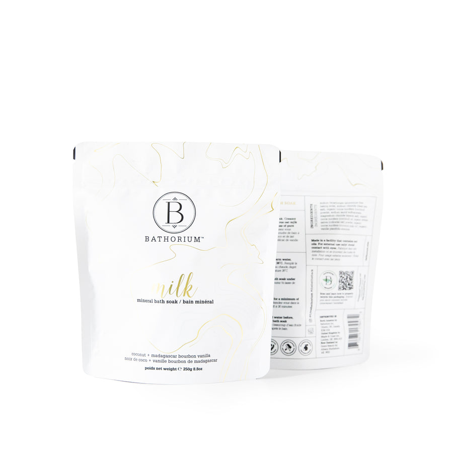 Bathorium MILK Coconut + Vanilla Mineral Bath Soak