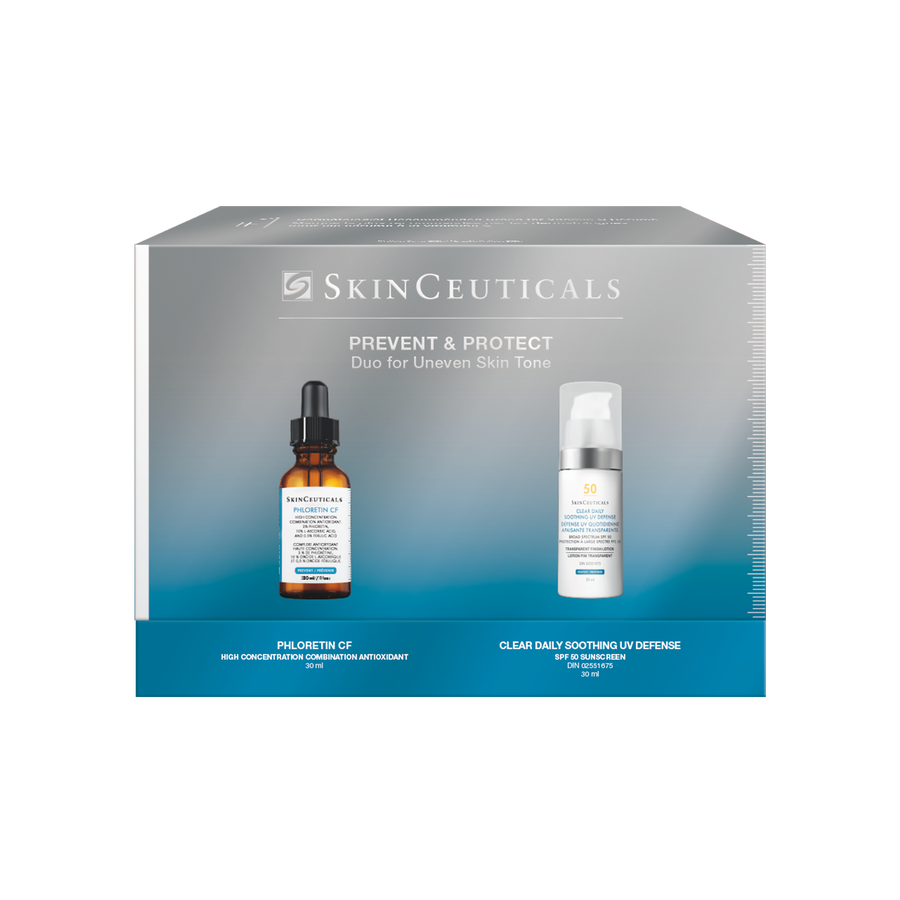 SkinCeuticals Prevent &amp; Protect Duo for Uneven Skin Tone: Soothing Formula