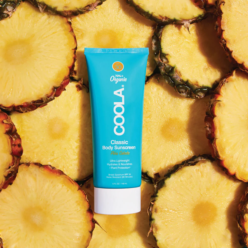 Coola Classic Body Organic Sunscreen Lotion SPF 30 - Piña Colada
