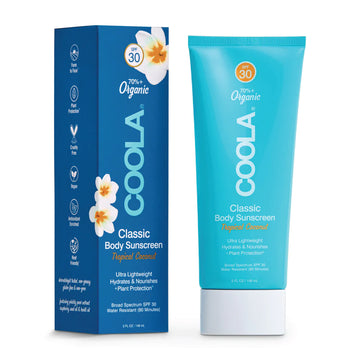 Coola Classic Body Organic Sunscreen Lotion SPF 30 - Tropical Coconut