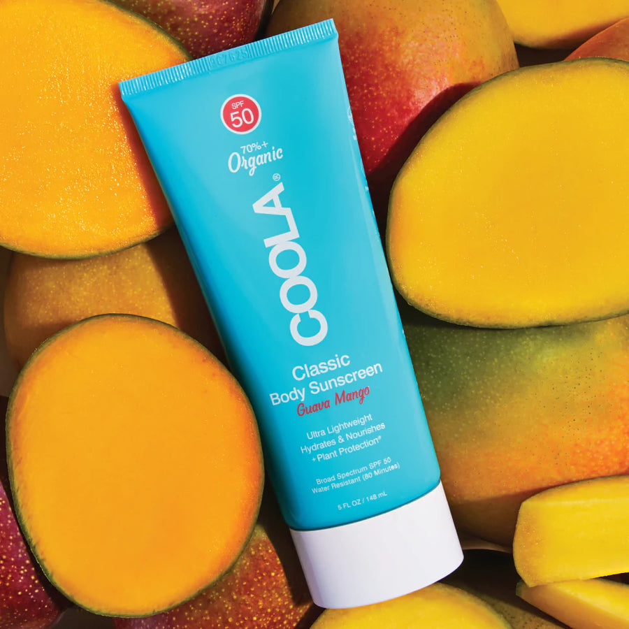 Coola Classic Body Organic Sunscreen Lotion SPF 50 - Guava Mango