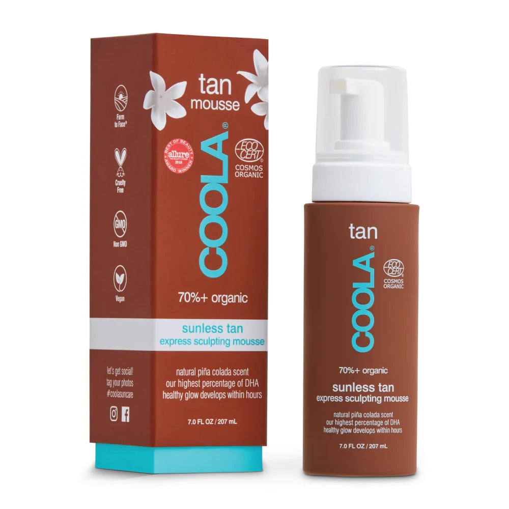 Coola Organic Sunless Tan Express Sculpting Mousse